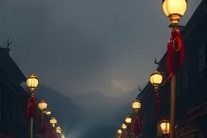 剧集《拾光便利店》封面，深夜亮灯的街角店铺